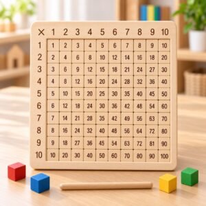 Wooden Multiplication Learning Board